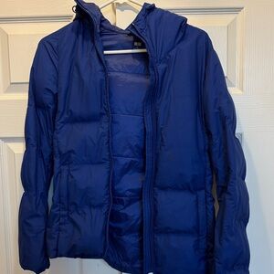 Uniqlo Blue Puffer Jacket